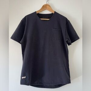 Bylt Black Droo Cut s/s Lux T-Shirt with pocket